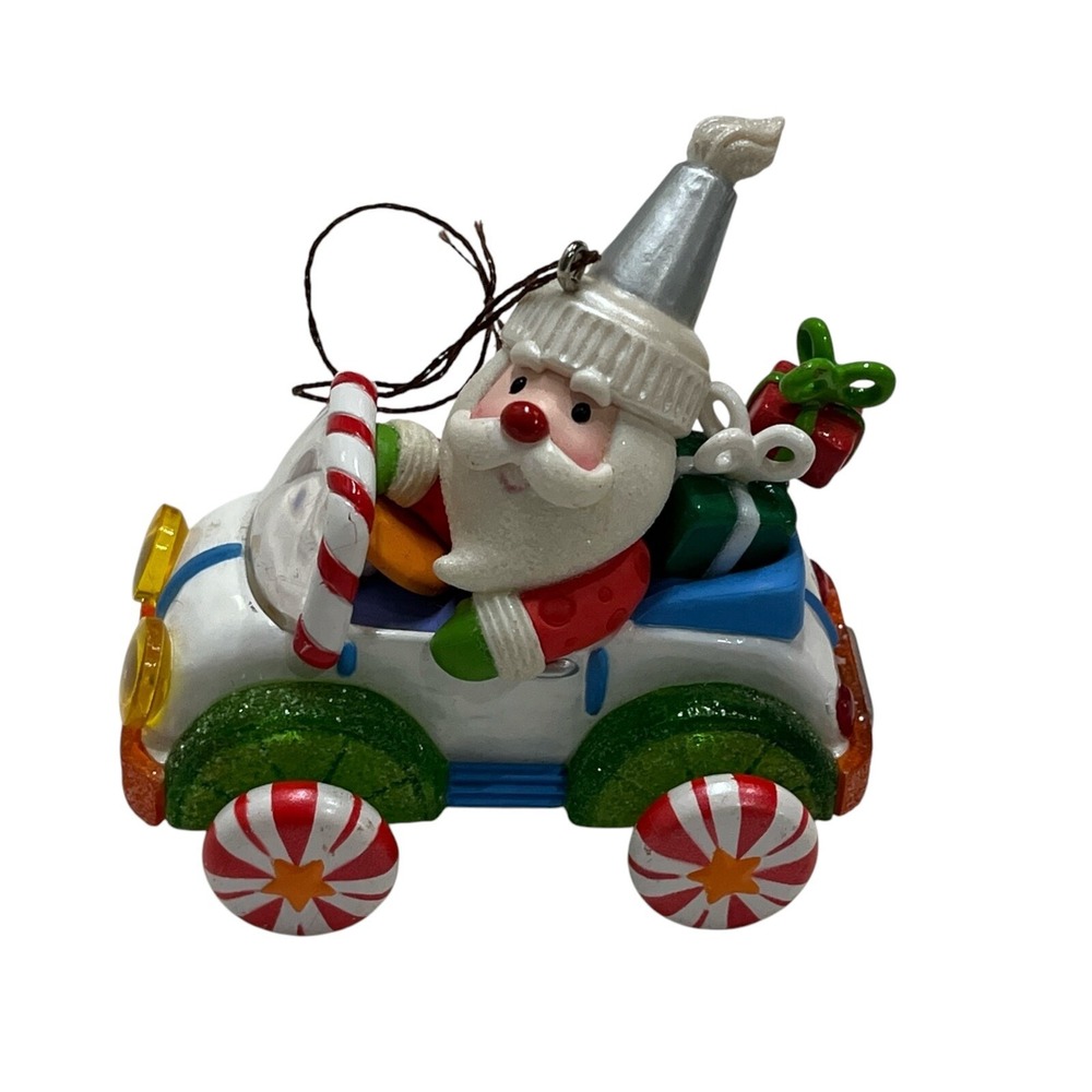 Hallmark Ornament Santas Sweet Ride 2007 Keepsake Light Effects #1 in‎ Series